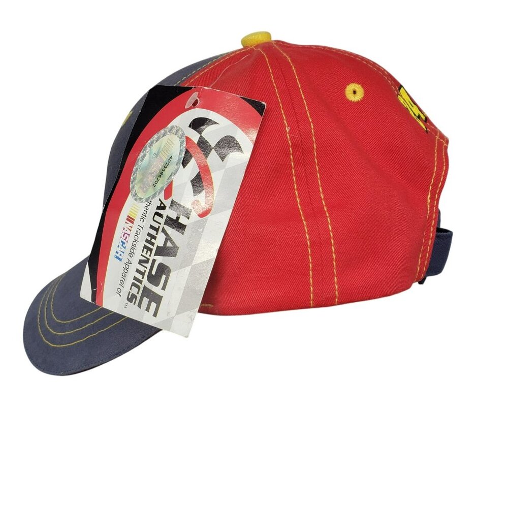 NEW Jeff Gordon 24 Nascar Blue Red Hat Baseball Cap Chase Authentics - Picture 7 of 11